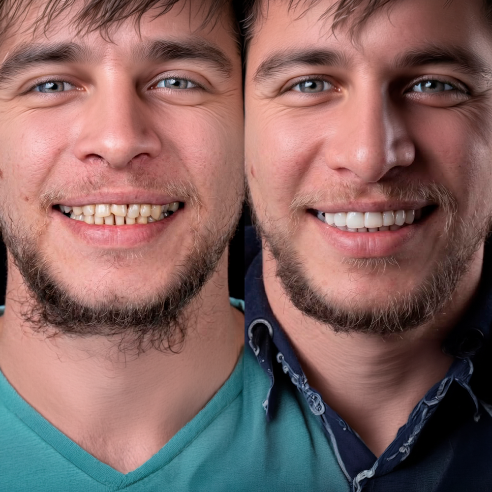 Resultado antes e depois 2